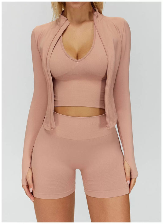Gym Set Short mit Jacke