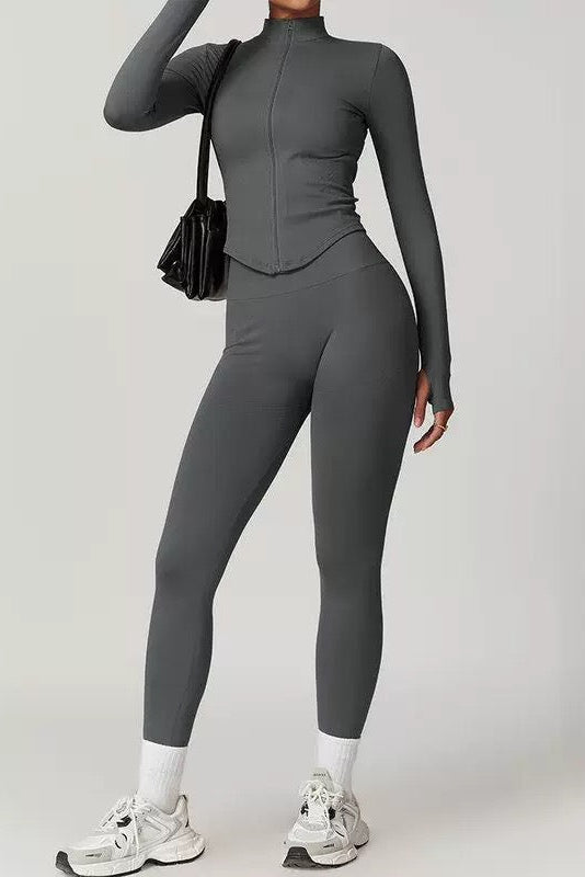 Gym Set Long mit Jacke